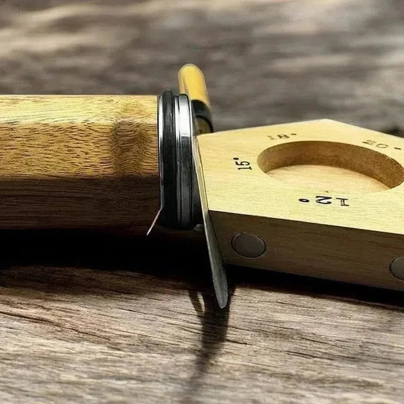 Affilacoltelli a rullo – angolo regolabile con pietre diamantate