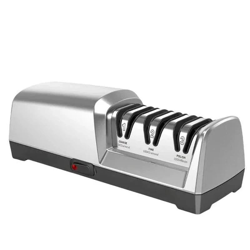 Affilatore elettrico a 3 fasi con angoli regolabili 15° e 20°