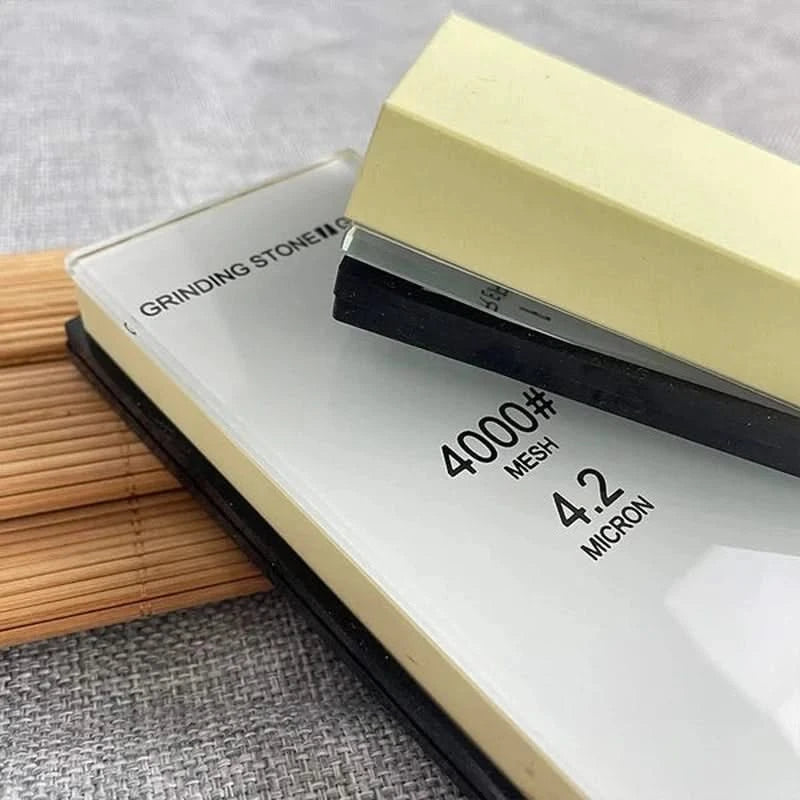Pietra per affilare a 4 grane – kit professionale per lame affilate