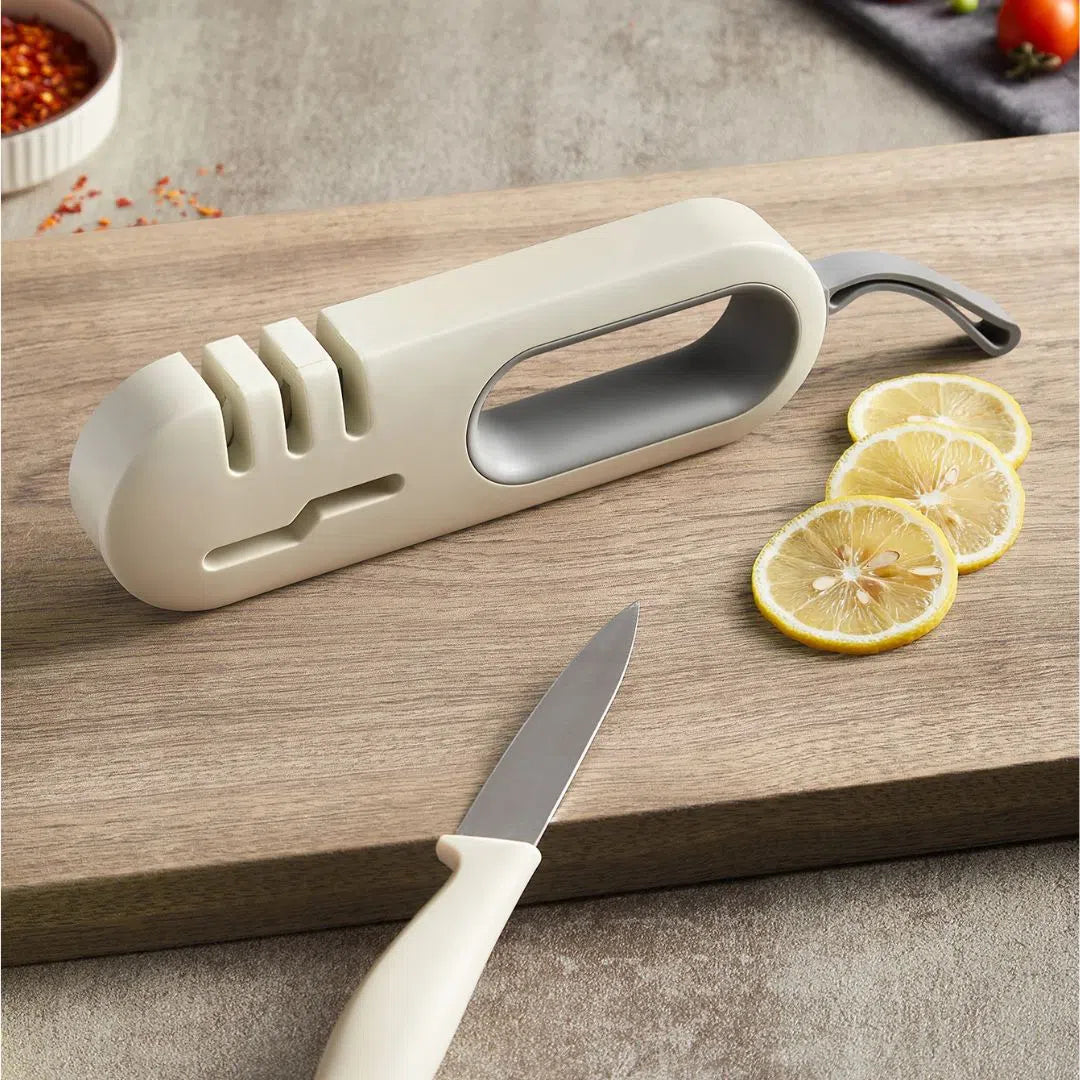 Aiguiseur de ciseaux portable et compact Immagine