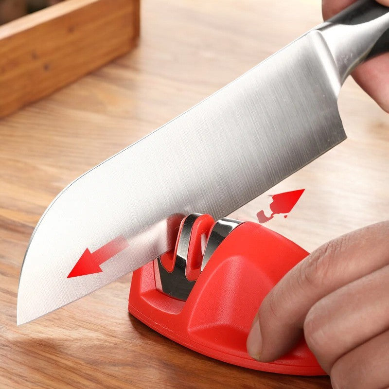 Mini aiguiseur de couteaux multifonction Immagine